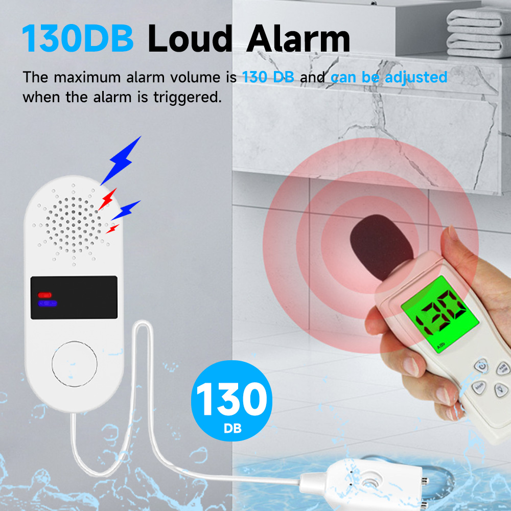 Tuya Wifi Water Leak Detector  - Wifi Water Sensor ulasan dan harga