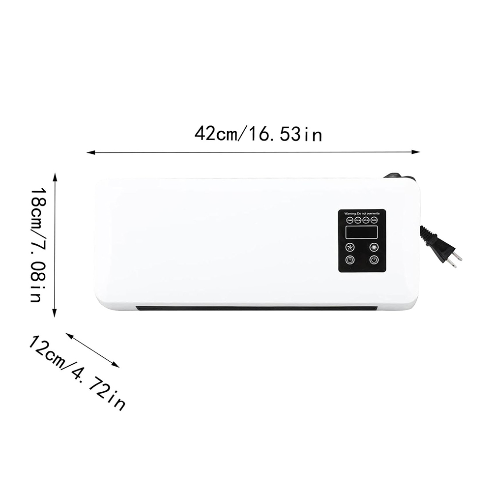 1500W Wall-mounted Electric In - Smart Bathroom Fan ulasan dan harga