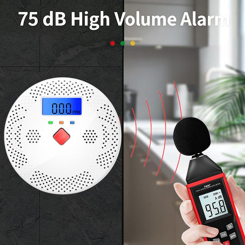 WiFi Smart Carbon Monoxide Det - Smart Home Monitor ulasan dan harga