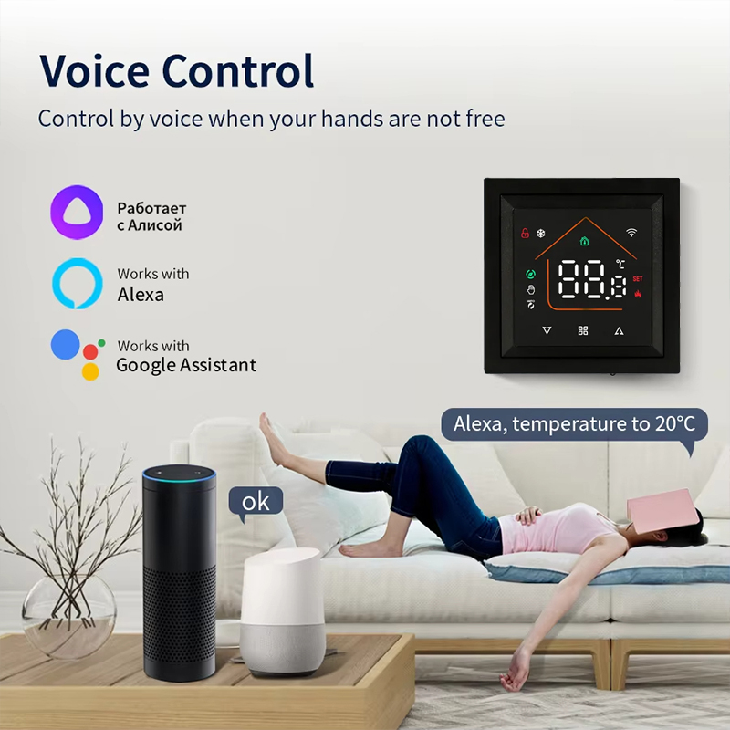 Smart WiFi Thermostat Works Tu - Smart Home Tools ulasan dan harga