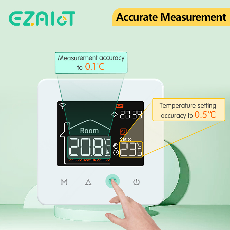 Smart WiFi Thermostat for Elec - Smart Home Yandex ulasan dan harga