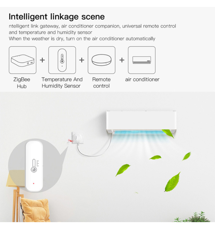 eWeLink Smart ZigBee Temperatu - Smart Home Yandex ulasan dan harga