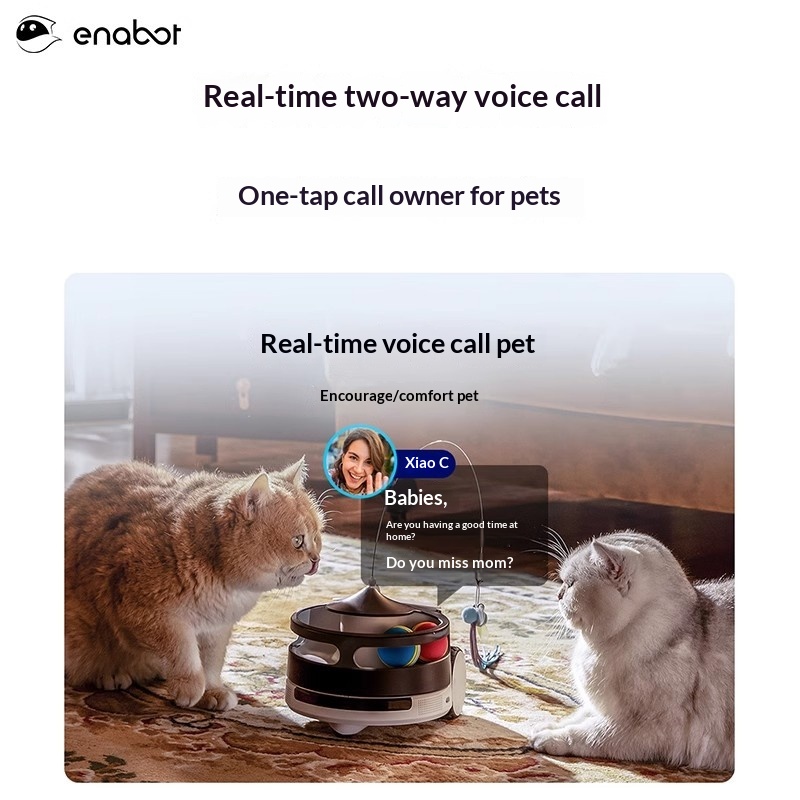Enabot ROLA PetPal Smart Robot - Smart Home Monitor ulasan dan harga