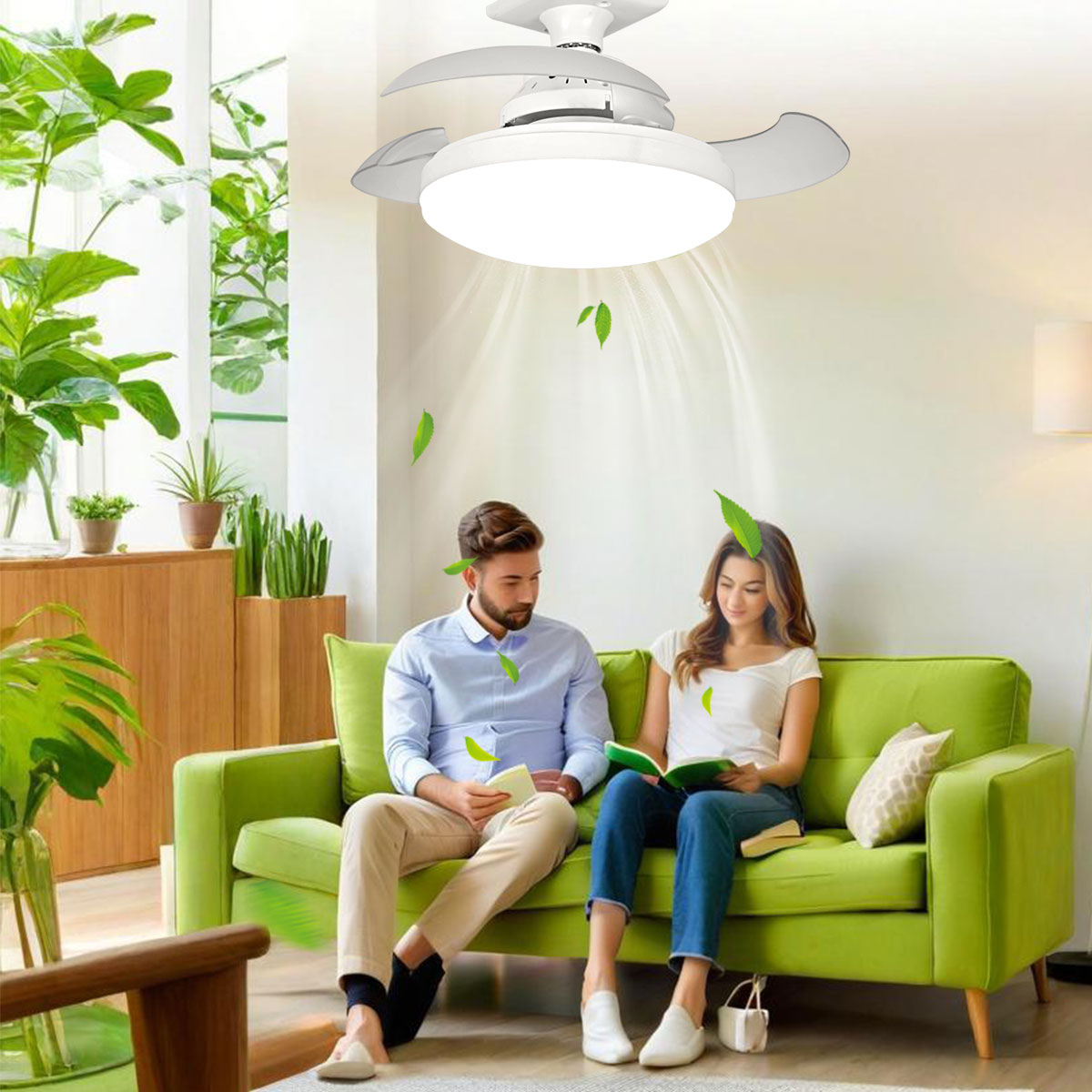 Three-Color Dimming LED E27 Ce - Smart Bathroom Fan ulasan dan harga