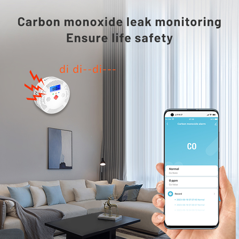 Tuya WiFi Smart Carbon Monoxid - Smart Home Furniture ulasan dan harga