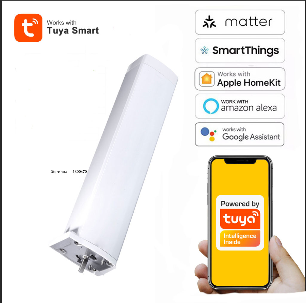 Tuya Matter Wifi Curtain Motor - Smart Home Voice Assistant ulasan dan harga