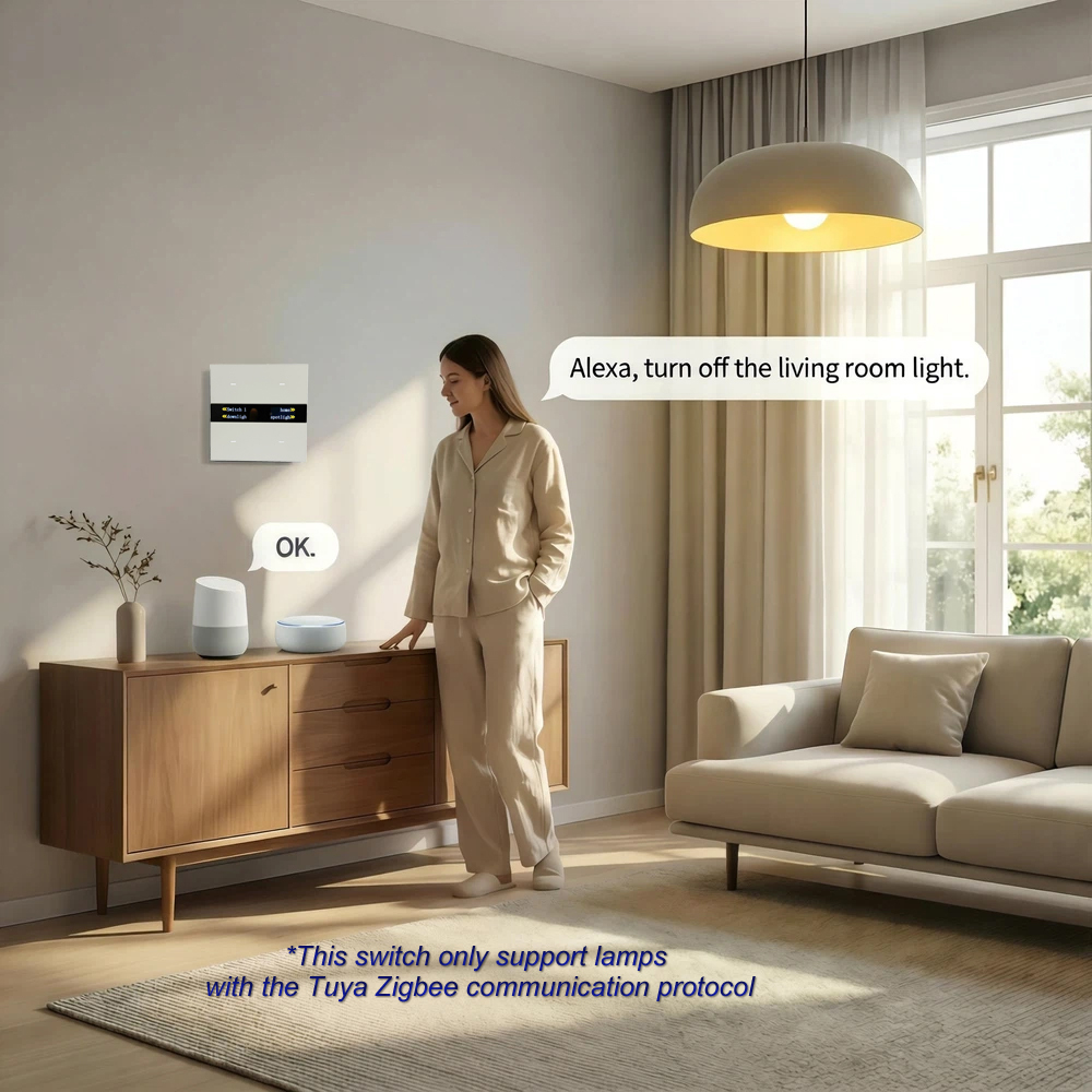 M8 Pro Zigbee Smart Switch Pan - Smart Home Monitor ulasan dan harga