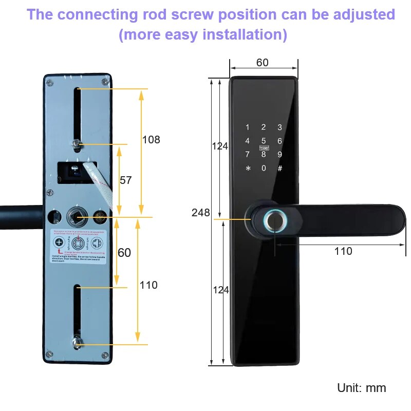 Tuya Wifi Smart Lock Fingerpri - Smart Home Ezviz ulasan dan harga