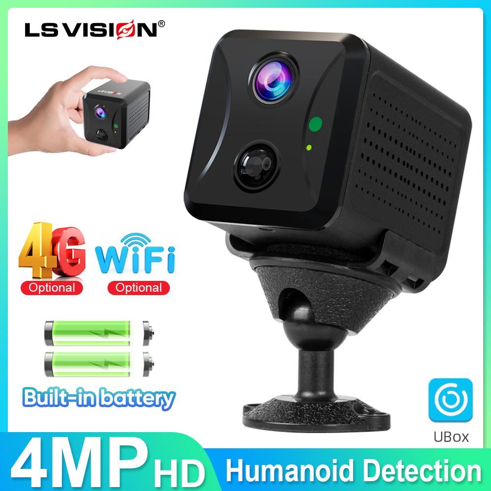 LS VISION Mini Camera 4g Sim C - Smart Home Battery Camera Ezviz ulasan dan harga