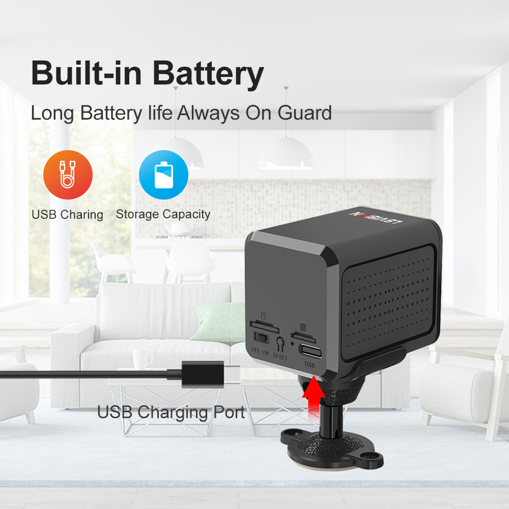 LS VISION Mini Camera 4g Sim C - Smart Home Battery Camera Ezviz ulasan dan harga