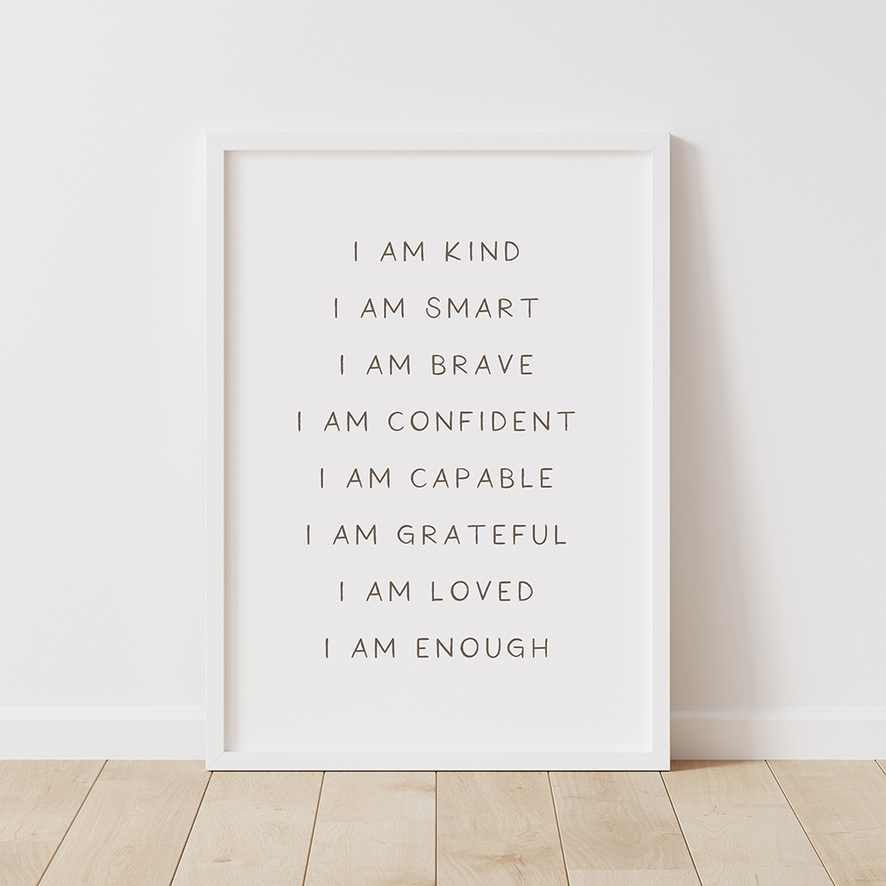 I am Kind Smart Loved Inspirat - Smart Home Quotes ulasan dan harga