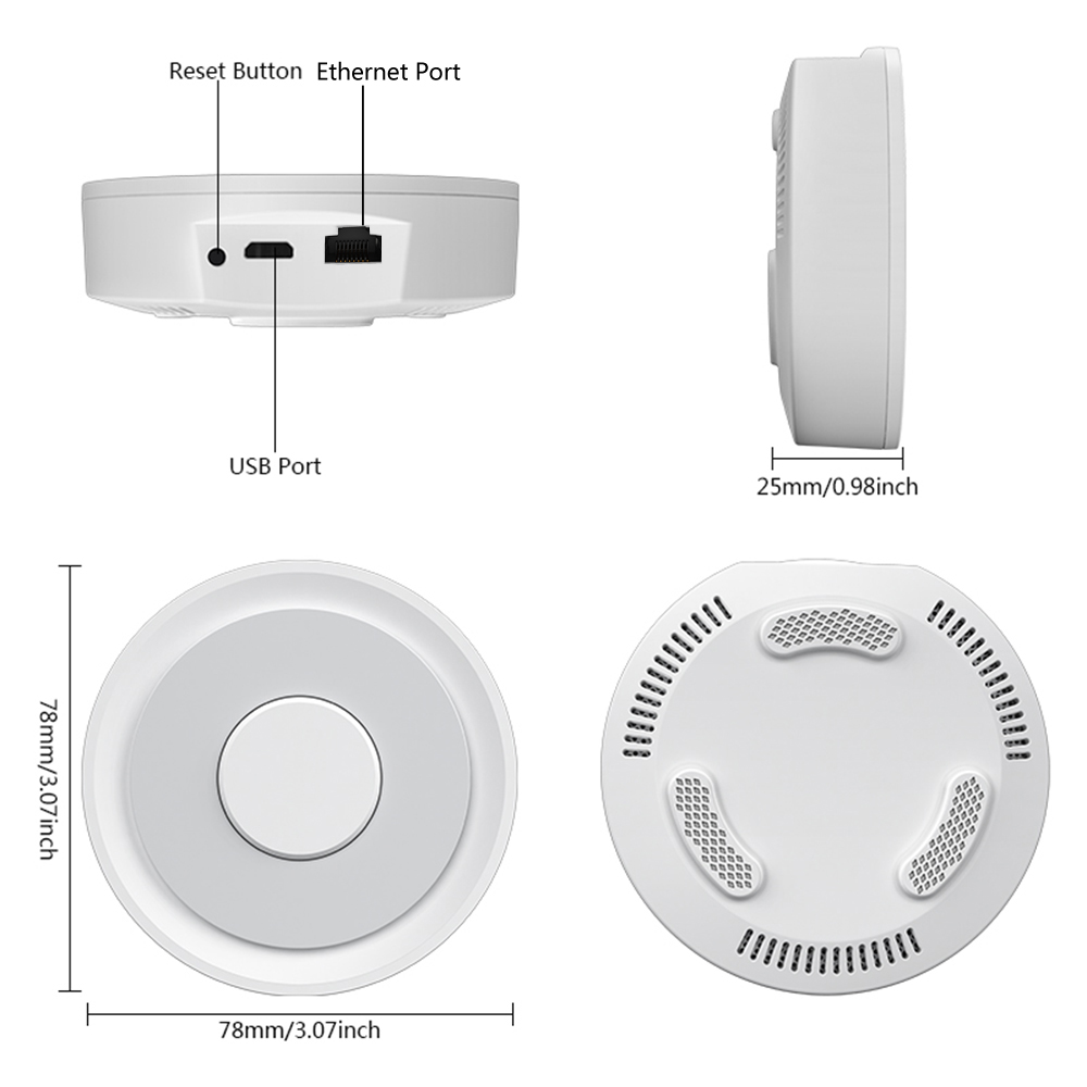 Tuya ZigBee Smart Gateway Home - Smart Home Registration ulasan dan harga