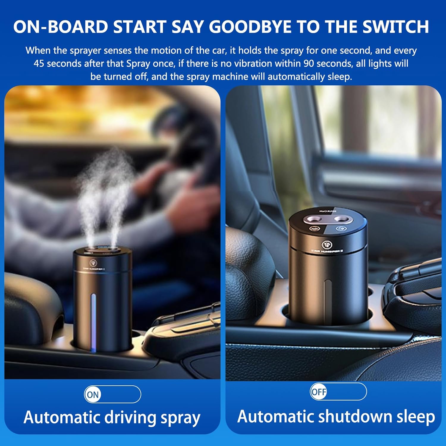 Smart Car Air Freshener,Car Ai - Smart Humidifier ulasan dan harga