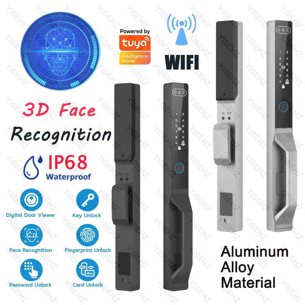 Tuya 3D Face WiFi Unlock Smart - Smart Home Ezviz ulasan dan harga